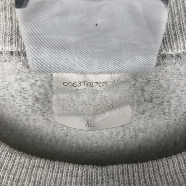 Vintage 90'S Lee printed sweatshirt, made in the USA, men's size XL cotton gray type Vintage Second Hand
