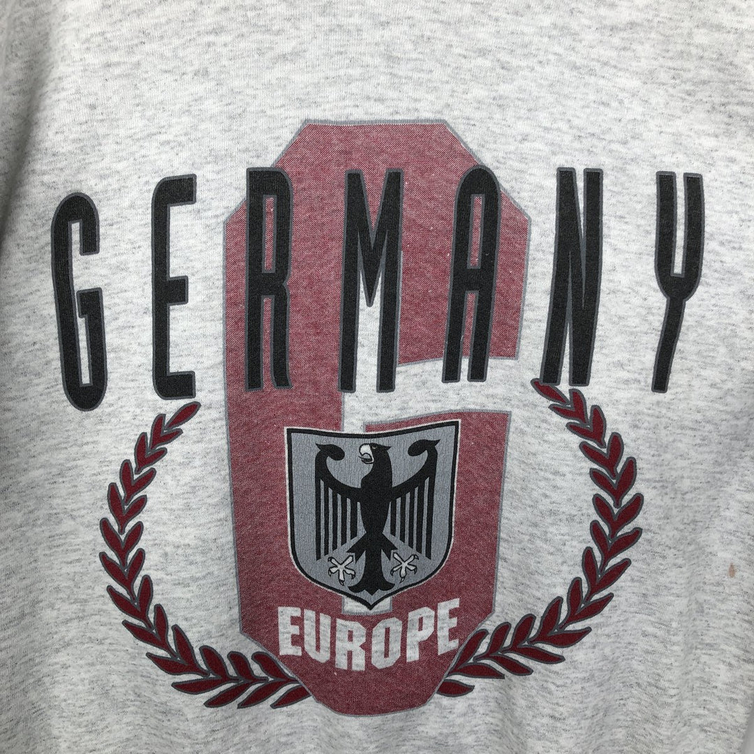 Vintage 90'S Lee printed sweatshirt, made in the USA, men's size XL cotton gray type Vintage Second Hand