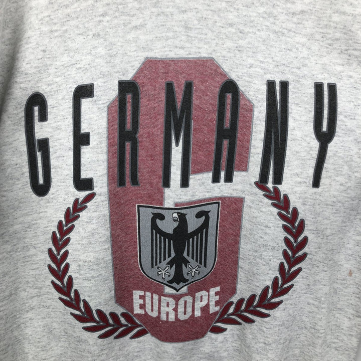 Vintage 90'S Lee printed sweatshirt, made in the USA, men's size XL cotton gray type Vintage Second Hand