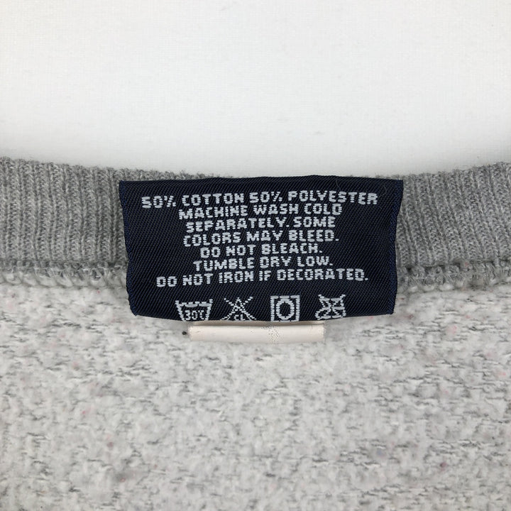 Vintage 90'S Jansport college sweatshirt, made in the USA, size L, men's cotton gray type Vintage Second Hand