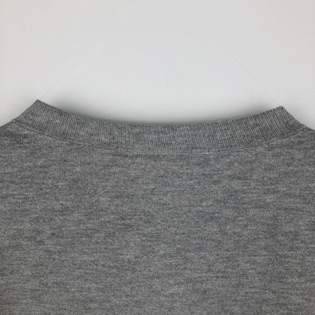 Vintage 90'S Jansport college sweatshirt, made in the USA, size L, men's cotton gray type Vintage Second Hand