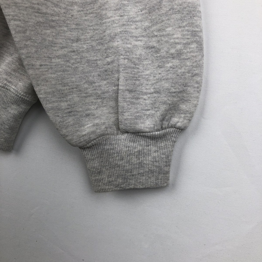 90'S Russell College Character Sweatshirt, Made in USA, Men's Size L, Vintage cotton gray type Vintage Second Hand