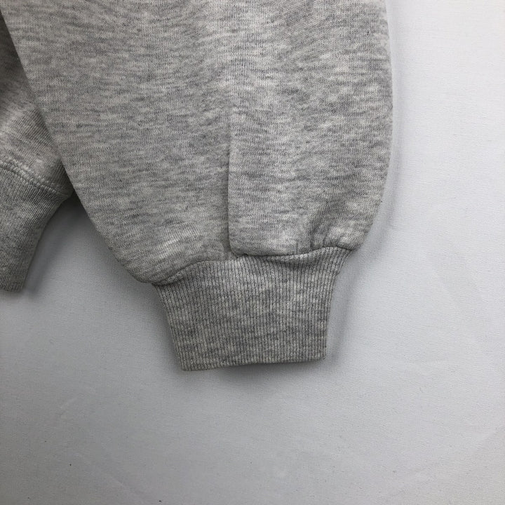 90'S Russell College Character Sweatshirt, Made in USA, Men's Size L, Vintage cotton gray type Vintage Second Hand