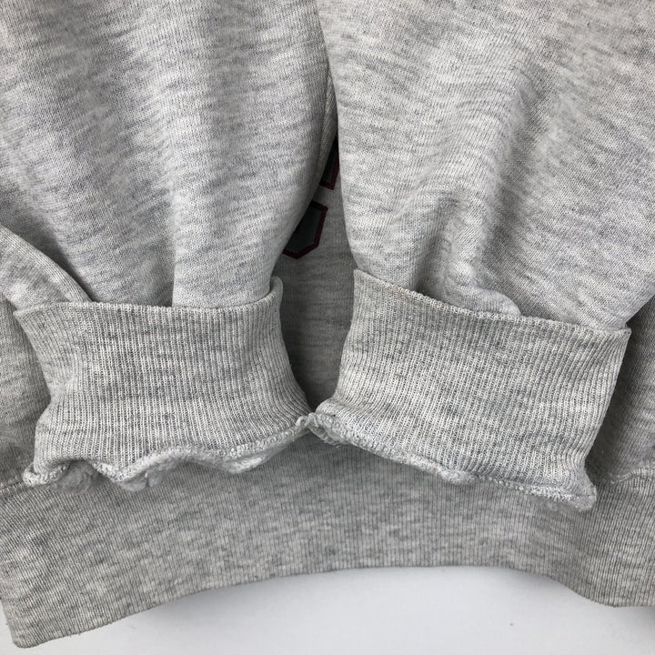 90'S Russell College Character Sweatshirt, Made in USA, Men's Size L, Vintage cotton gray type Vintage Second Hand
