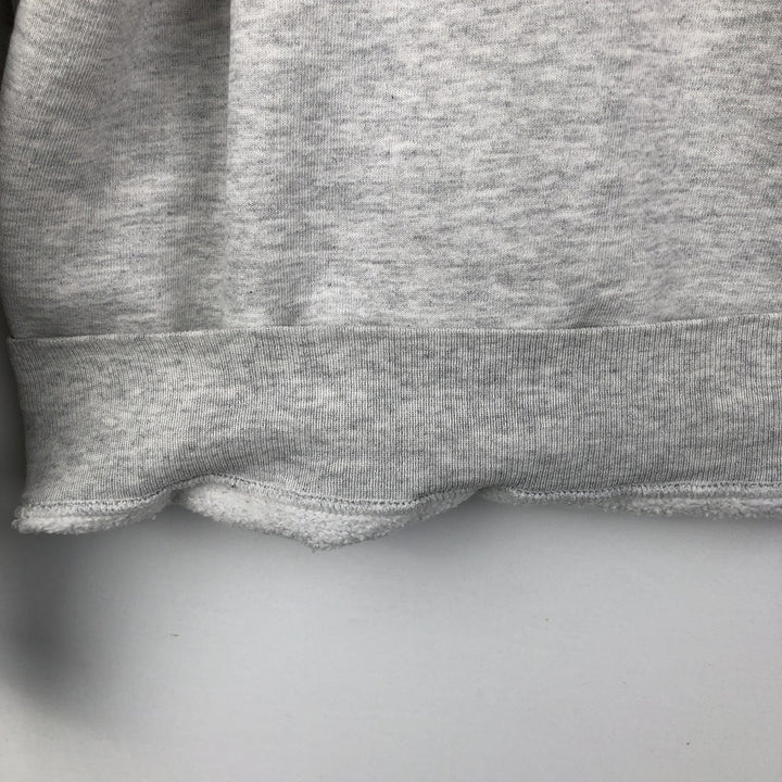 90'S Russell College Character Sweatshirt, Made in USA, Men's Size L, Vintage cotton gray type Vintage Second Hand