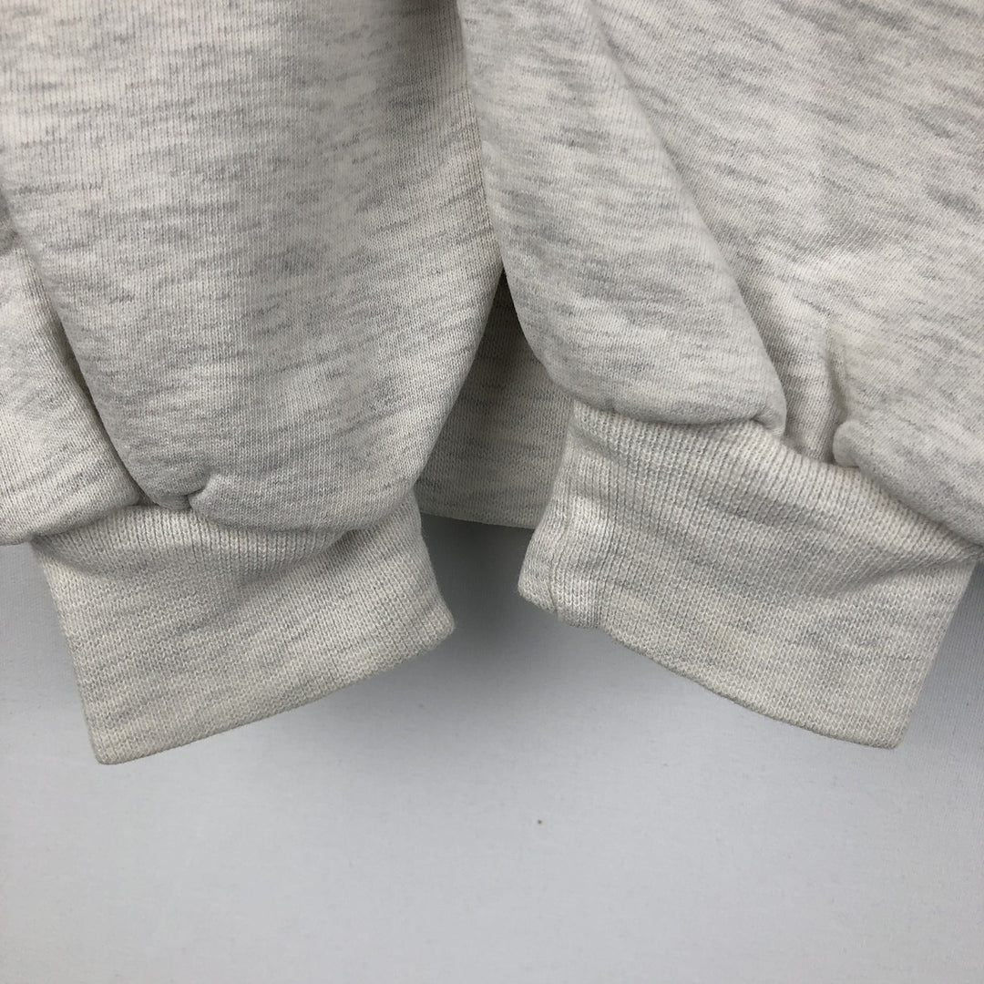 80s-90'S Jerzees College Sweatshirt, Made in USA, Men's Size L, Vintage cotton gray type Vintage Second Hand