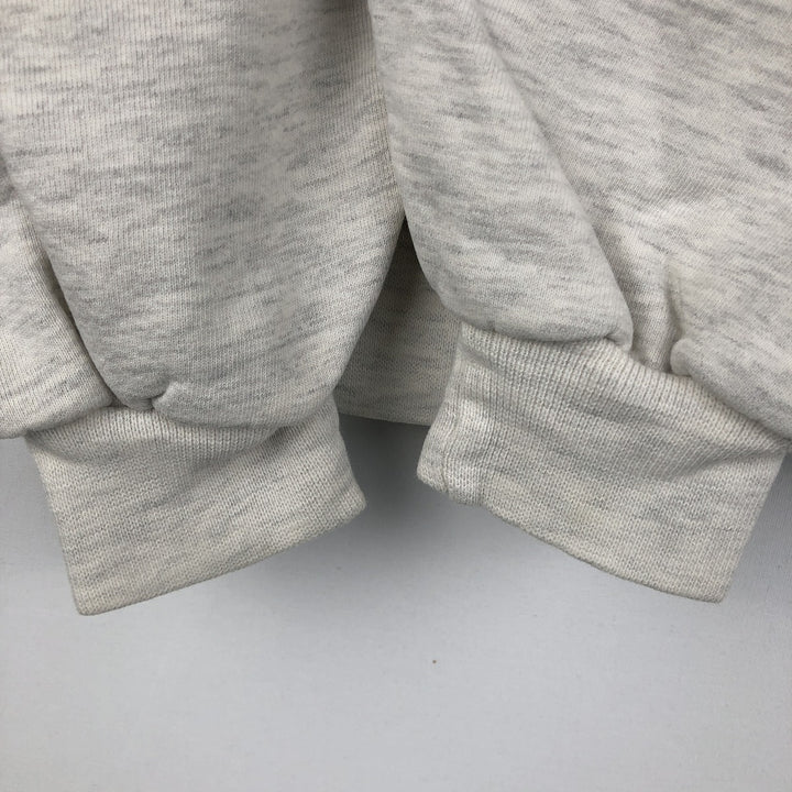 80s-90'S Jerzees College Sweatshirt, Made in USA, Men's Size L, Vintage cotton gray type Vintage Second Hand