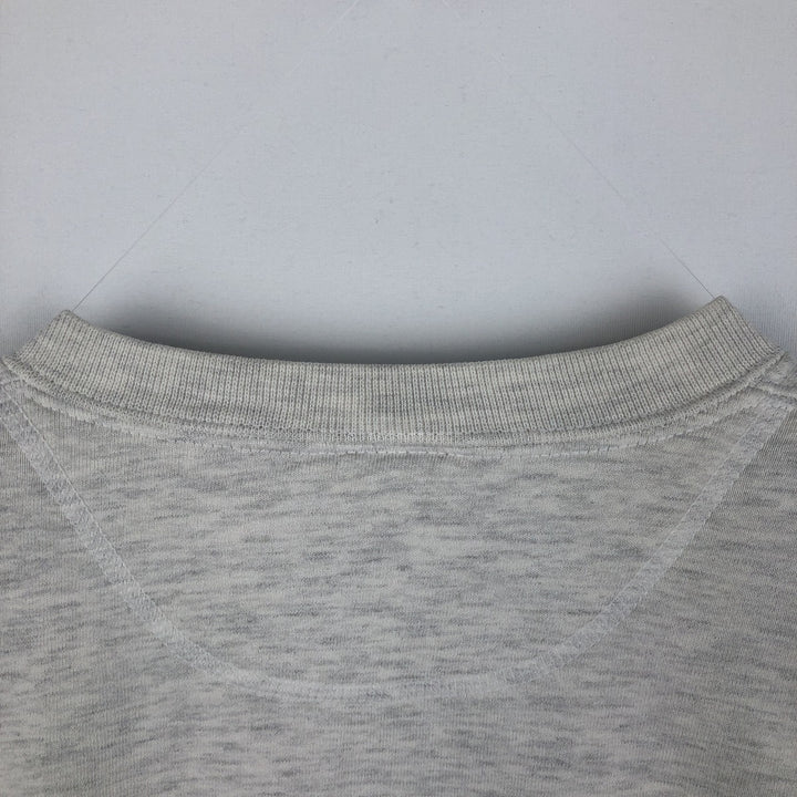 80s-90'S Jerzees College Sweatshirt, Made in USA, Men's Size L, Vintage cotton gray type Vintage Second Hand