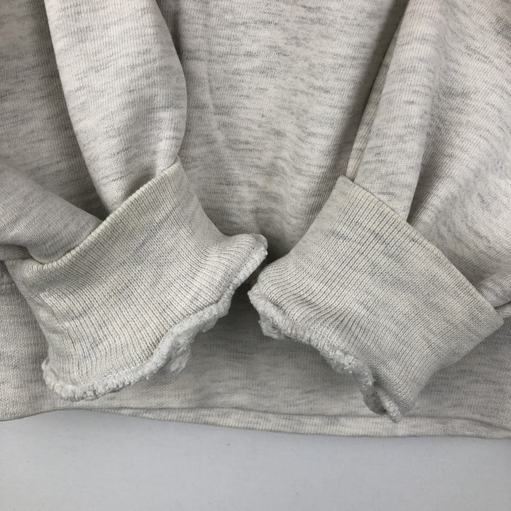 80s-90'S Jerzees College Sweatshirt, Made in USA, Men's Size L, Vintage cotton gray type Vintage Second Hand
