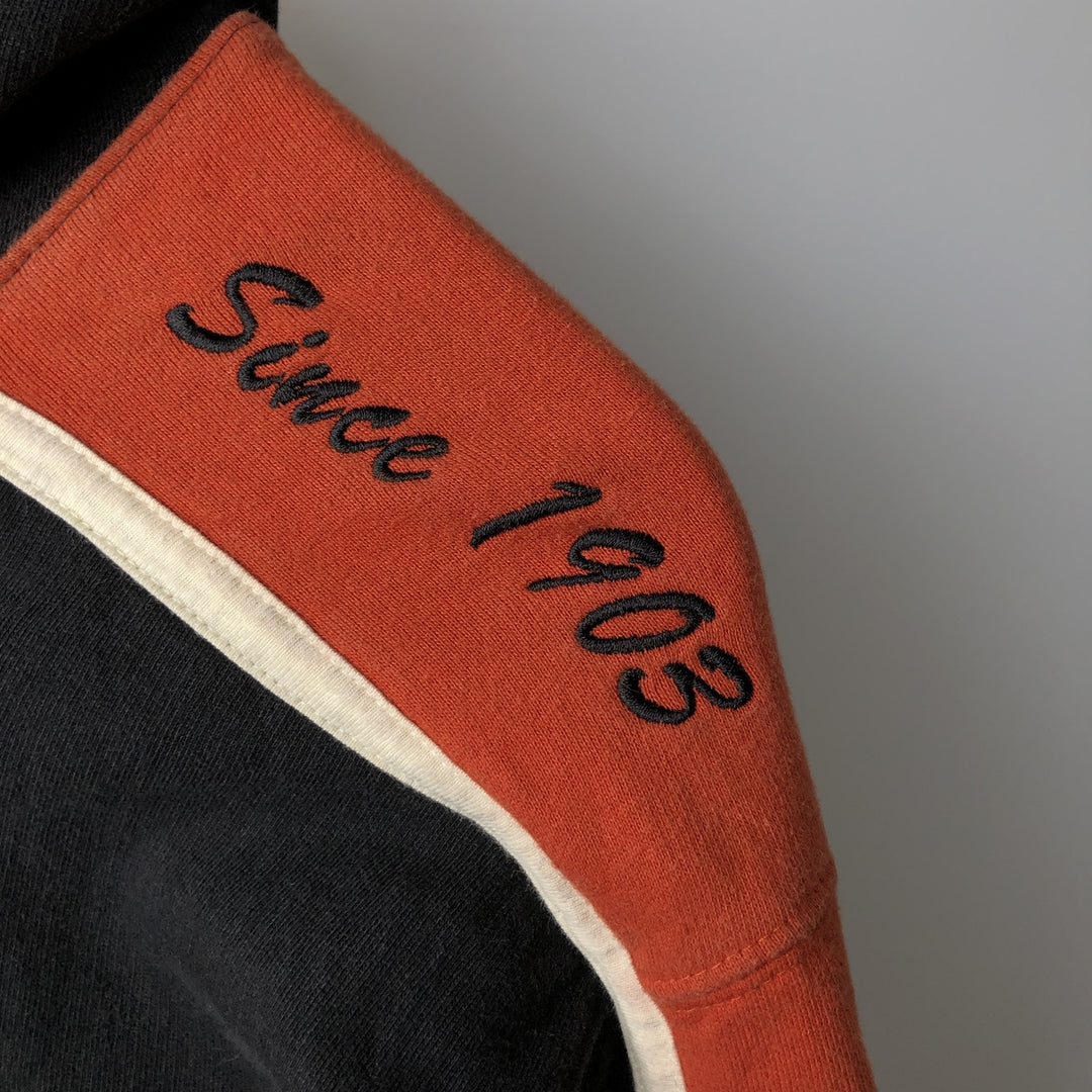 Harley-Davidson Advertising Pullover Hoodie, Men's XXL cotton black type Vintage Second Hand