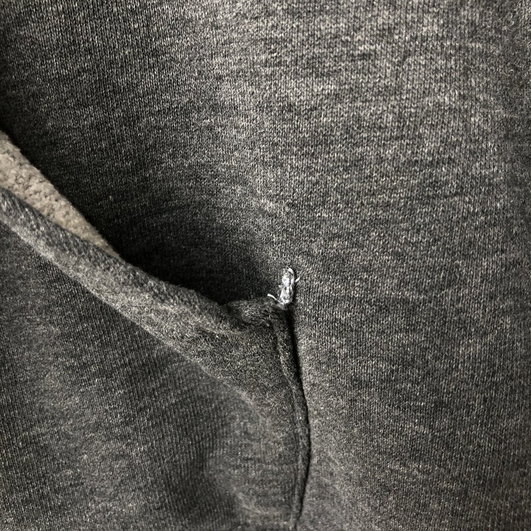 Harley-Davidson Advertising Pullover Hoodie, Men's Size L cotton Charcoal Vintage Second Hand