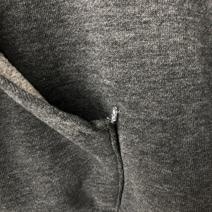 Harley-Davidson Advertising Pullover Hoodie, Men's Size L cotton Charcoal Vintage Second Hand