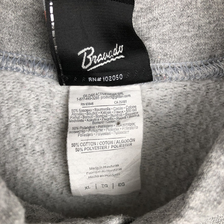 Harley-Davidson Advertising Pullover Hoodie, Men's XL cotton gray type Vintage Second Hand