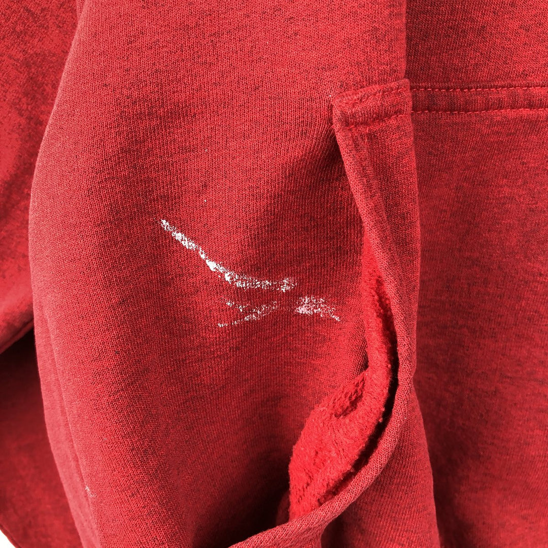 Harley-Davidson Advertising Pullover Hoodie, Men's XXL cotton red type Vintage Second Hand