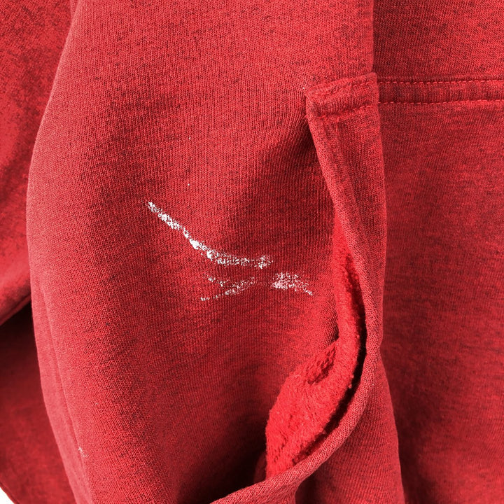 Harley-Davidson Advertising Pullover Hoodie, Men's XXL cotton red type Vintage Second Hand