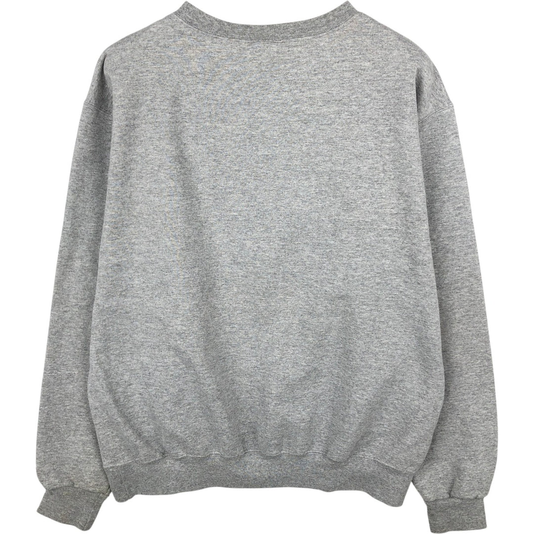 Champion ECO FLEECE 3-Piece Print College Sweatshirt (Men's Size L) unclear gray type Vintage Second Hand