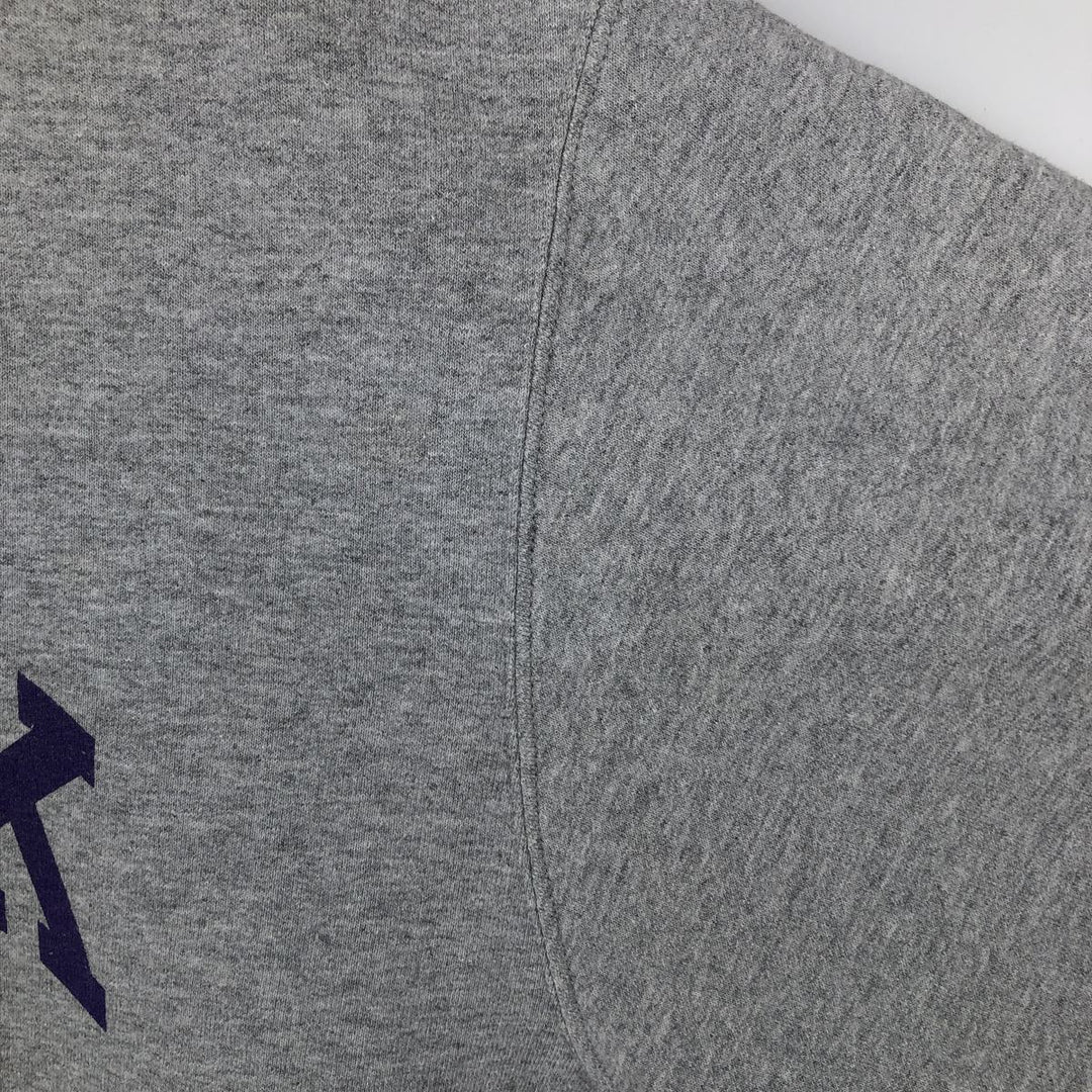 Champion ECO FLEECE 3-Piece Print College Sweatshirt (Men's Size L) unclear gray type Vintage Second Hand