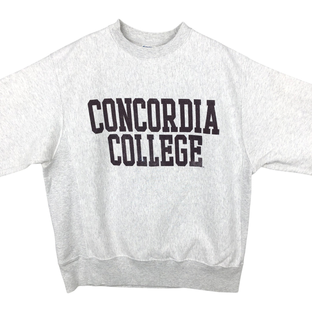 Champion REVERSE WEAVE Reverse Weave College Sweatshirt Trainer Men's M size unclear white type Vintage Second Hand