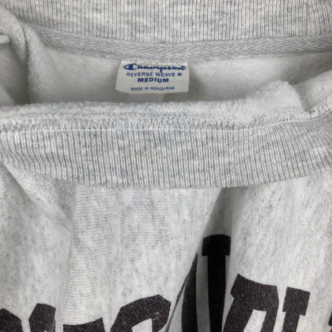 Champion REVERSE WEAVE Reverse Weave College Sweatshirt Trainer Men's M size unclear white type Vintage Second Hand