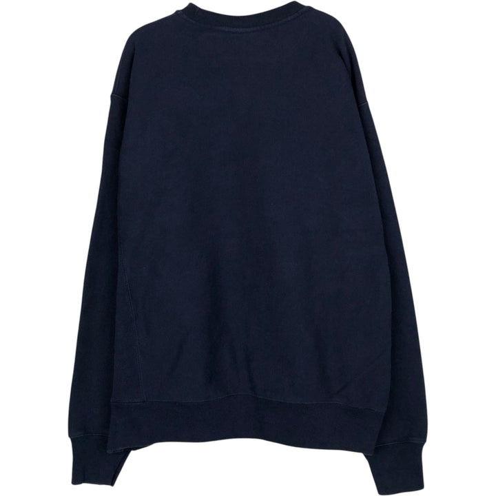 Champion REVERSE WEAVE Reverse Weave Sweatshirt Trainer Men's L size cotton navy blue type Vintage Second Hand