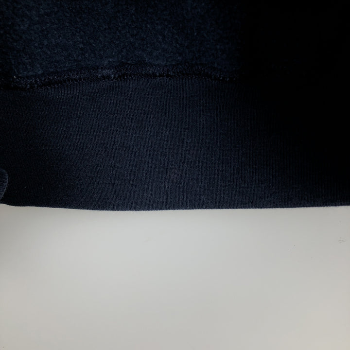 2000'S Champion Premium Reverse Weave Sweatshirt (Men's XXL equivalent) cotton navy blue type Vintage Second Hand