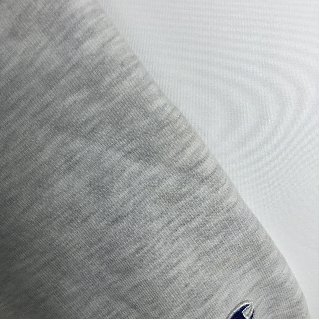 00'S Champion Original Reverse Weave College Sweatshirt Trainer Men's L size cotton gray type Vintage Second Hand