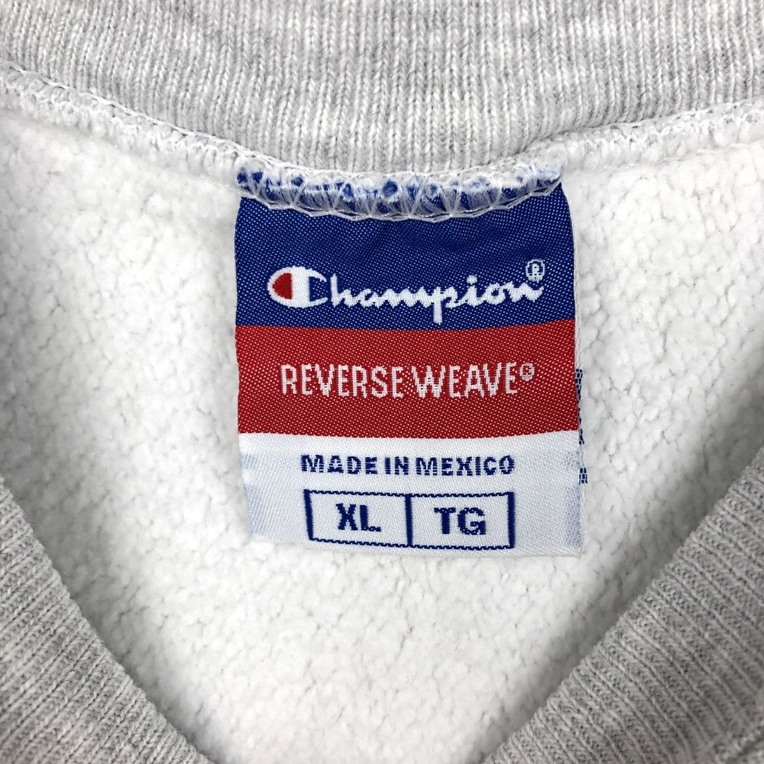90s-00'S Champion Reverse Weave University of Minnesota College Sweatshirt, Men's XL equivalent, Vintage unclear gray type Vintage Second Hand