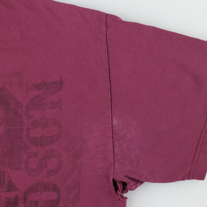 Harley-Davidson Motorcycle Bike T-shirt, Men's Size L unclear Red type red-purple Vintage Second Hand