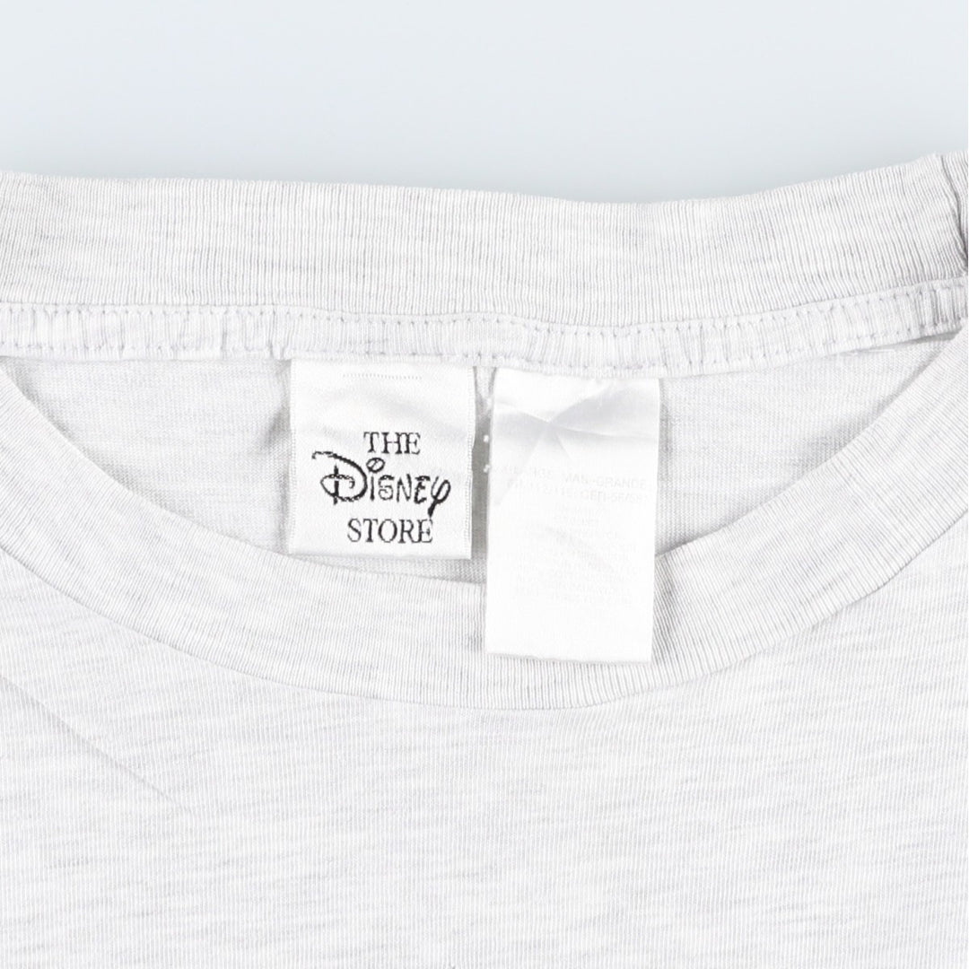 Disney THE DISNEY STORE 101 Dalmatians Character Print T-Shirt (Men's XL equivalent) unclear white type Vintage Second Hand