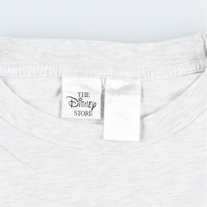 Disney THE DISNEY STORE 101 Dalmatians Character Print T-Shirt (Men's XL equivalent) unclear white type Vintage Second Hand