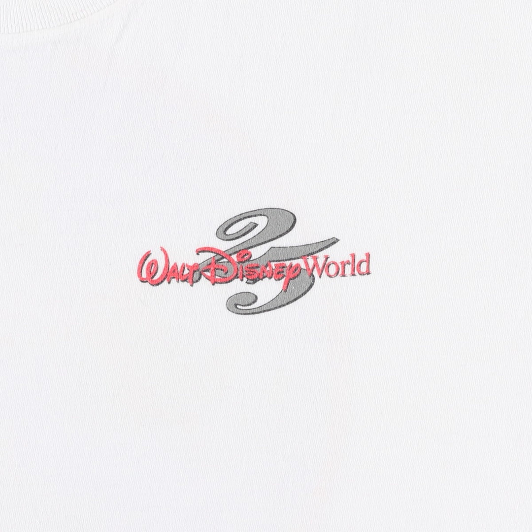 90'S MICKEY&CO. MICKEY MOUSE Mickey Mouse Character Print T-Shirt, Made in USA, Men's Size L (Equivalent), Vintage cotton white type Vintage Second Hand