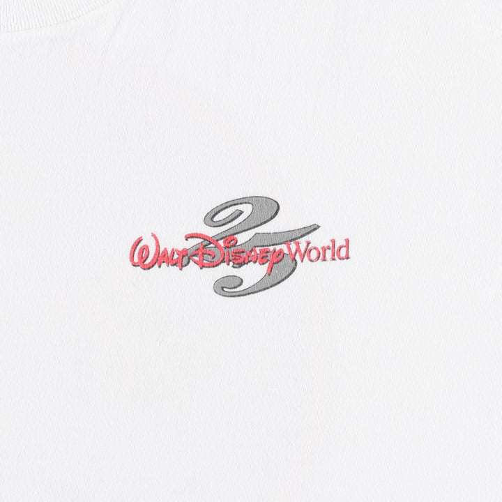 90'S MICKEY&CO. MICKEY MOUSE Mickey Mouse Character Print T-Shirt, Made in USA, Men's Size L (Equivalent), Vintage cotton white type Vintage Second Hand