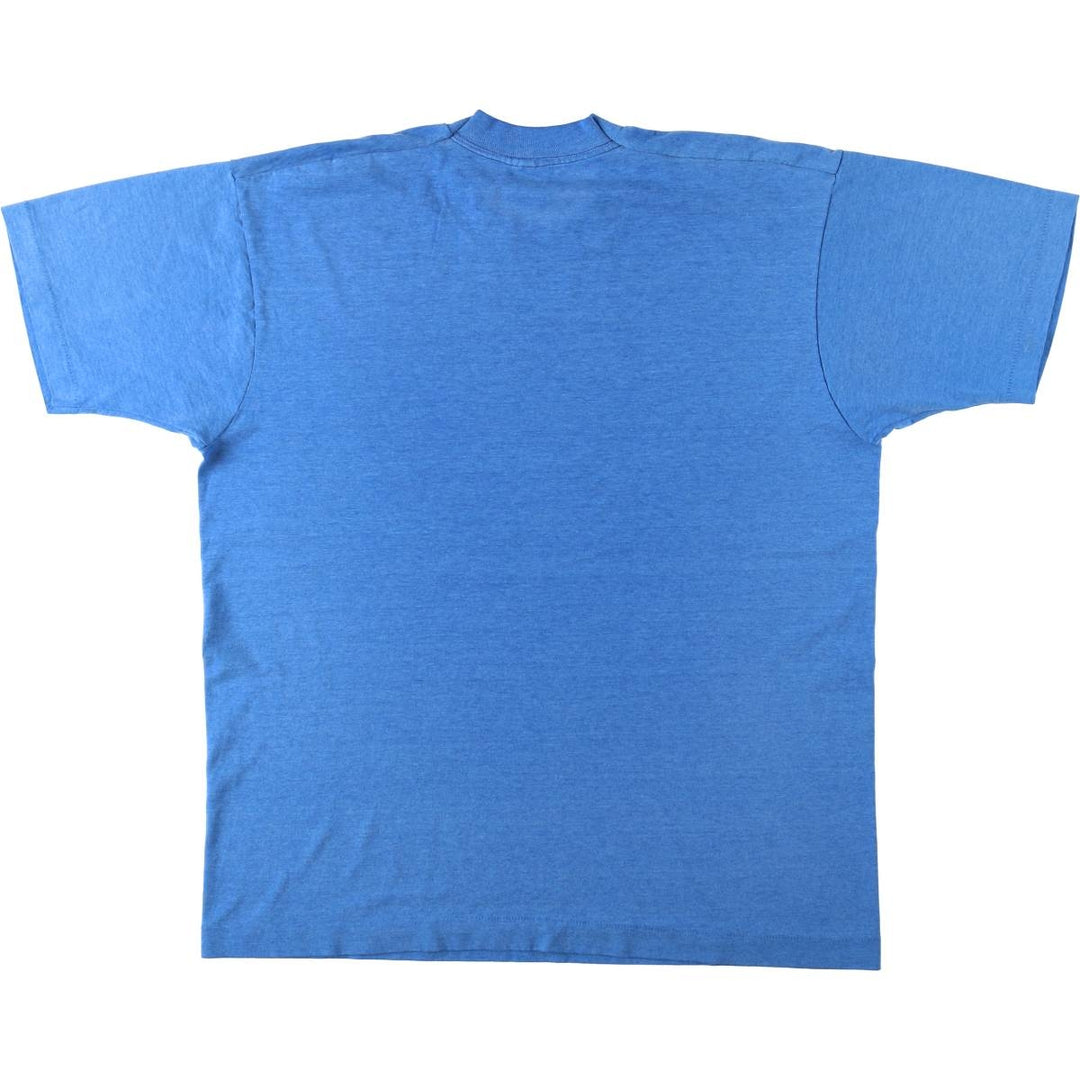 90'S Fruit of the Loom Panasonic Advertising T-Shirt, Made in USA, Men's XL equivalent, Vintage cotton blue type Vintage Second Hand