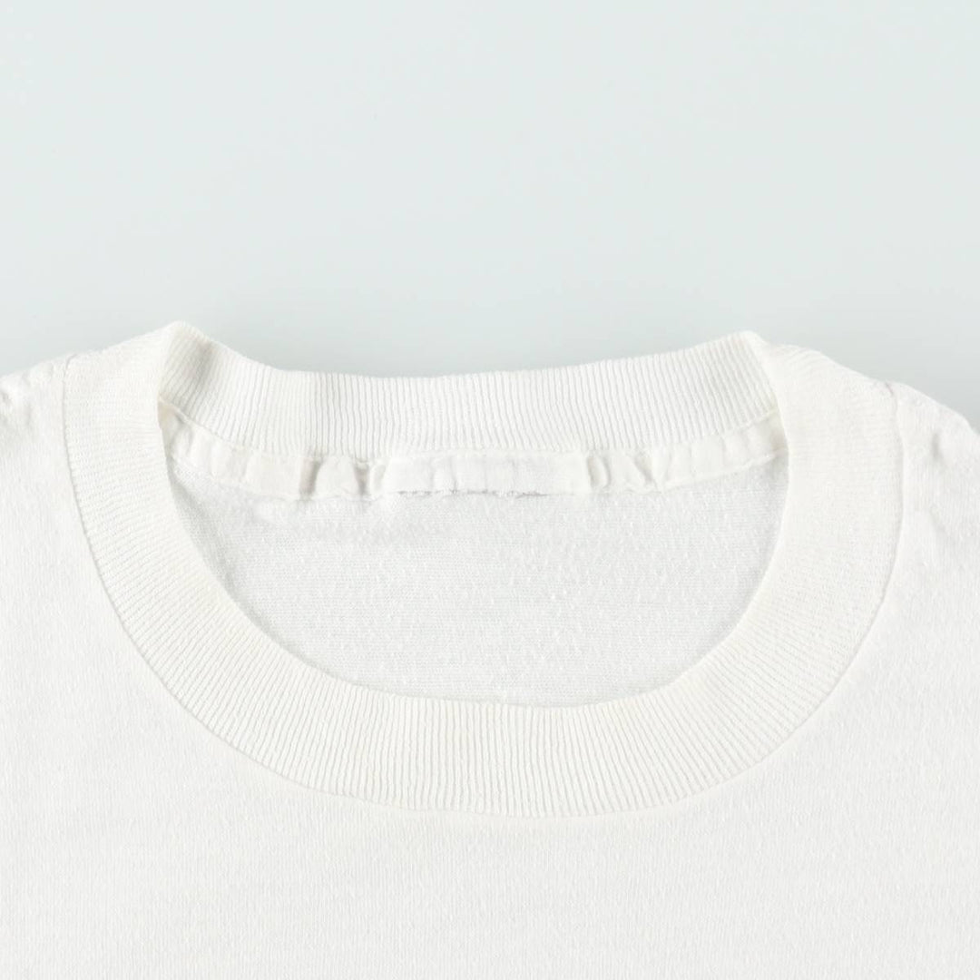 ~90'S MELLO YELLO Advertising T-shirt, Men's Size M (approx.), Vintage unclear white type Vintage Second Hand