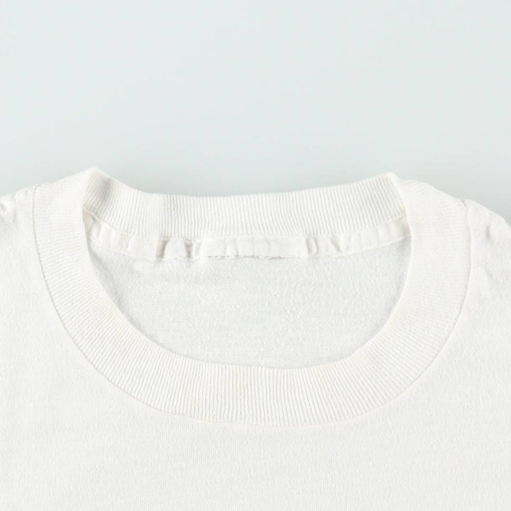 ~90'S MELLO YELLO Advertising T-shirt, Men's Size M (approx.), Vintage unclear white type Vintage Second Hand