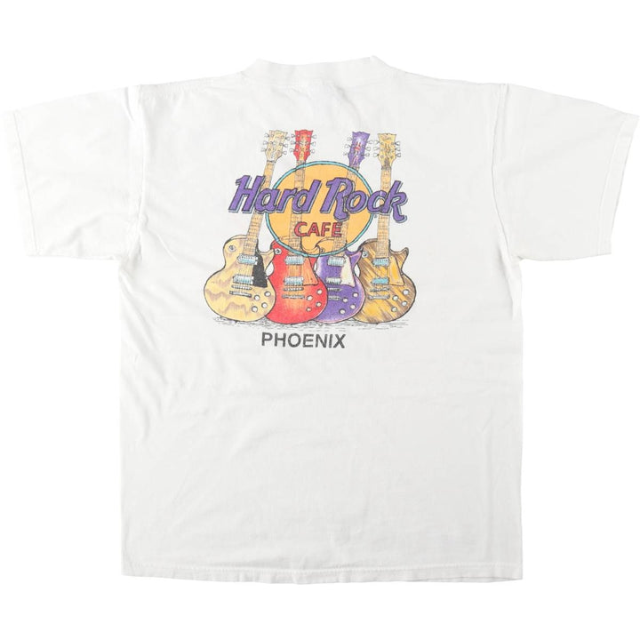 90s-00'S Hard Rock Cafe advertising t-shirt, men's size L equivalent, vintage. cotton white type Vintage Second Hand