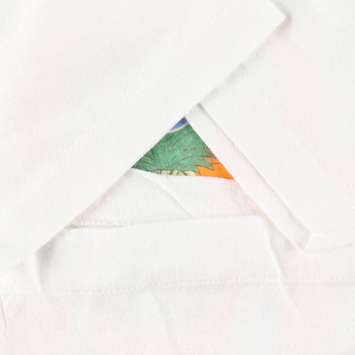 90'S DEL MONTE advertising T-shirt, men's size M equivalent, vintage. unclear white type Vintage Second Hand