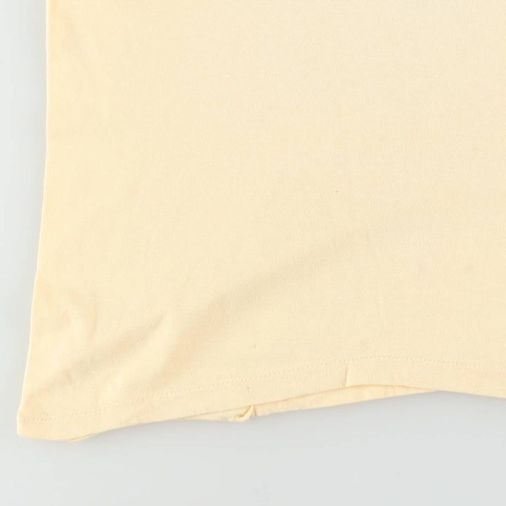 ~90'S Vermont Bean Seed Company Advertising T-Shirt, Men's Size L (approx.), Vintage unclear yellow type Vintage Second Hand