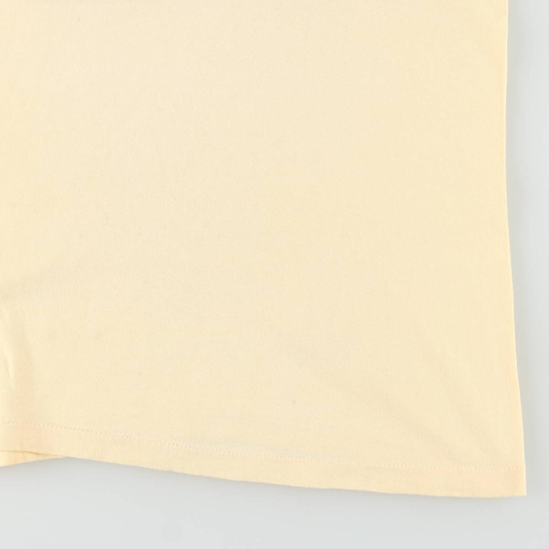 ~90'S Vermont Bean Seed Company Advertising T-Shirt, Men's Size L (approx.), Vintage unclear yellow type Vintage Second Hand