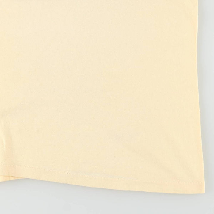 ~90'S Vermont Bean Seed Company Advertising T-Shirt, Men's Size L (approx.), Vintage unclear yellow type Vintage Second Hand