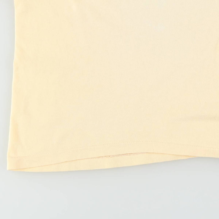 ~90'S Vermont Bean Seed Company Advertising T-Shirt, Men's Size L (approx.), Vintage unclear yellow type Vintage Second Hand