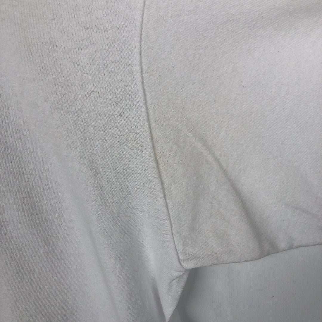 Printed T-shirt, men's size XL unclear white type Vintage Second Hand