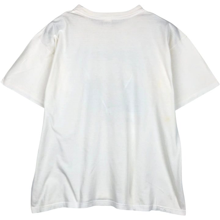 FUN TPX Printed T-Shirt, Men's Size M cotton white type Vintage Second Hand