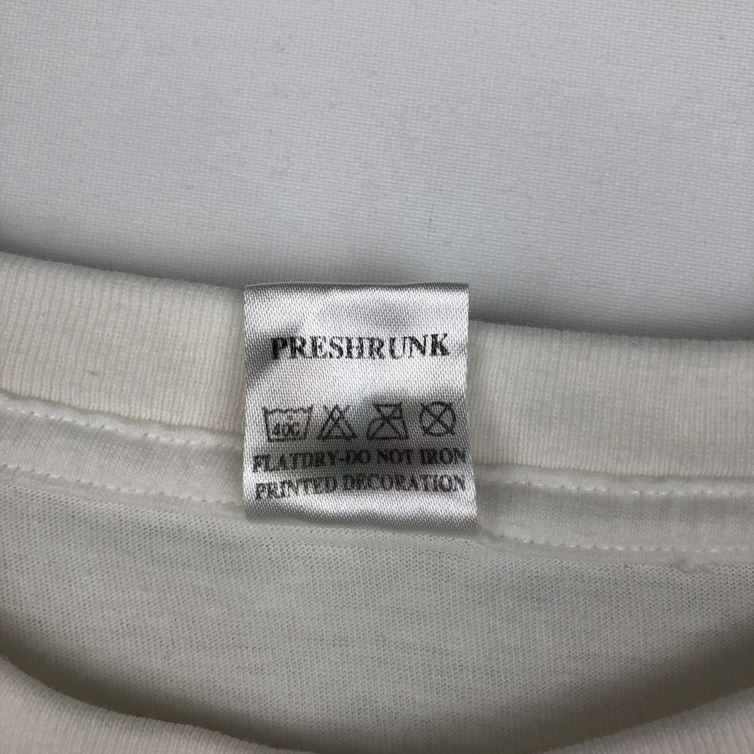 FUN TPX Printed T-Shirt, Men's Size M cotton white type Vintage Second Hand
