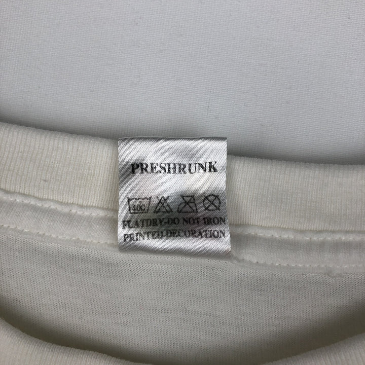 FUN TPX Printed T-Shirt, Men's Size M cotton white type Vintage Second Hand