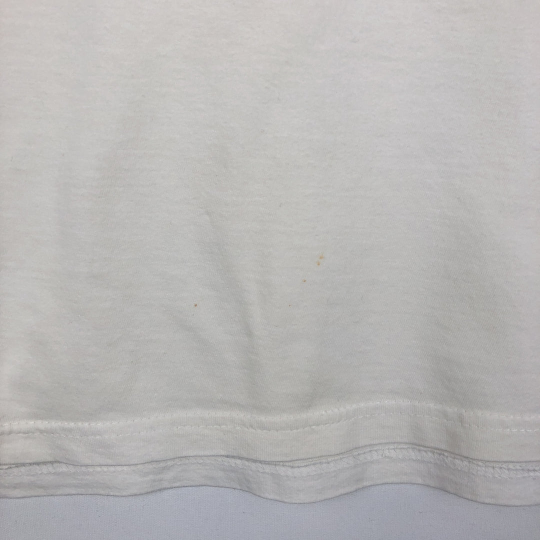 FUN TPX Printed T-Shirt, Men's Size M cotton white type Vintage Second Hand