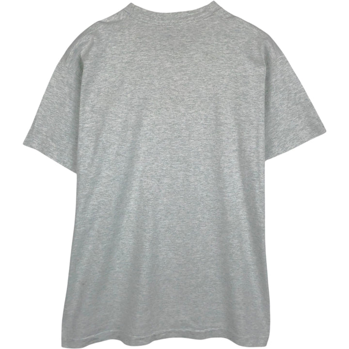 90'S Fruit of the Loom Heavy Cotton Printed T-Shirt Made in USA Men's XL Vintage cotton white type Vintage Second Hand