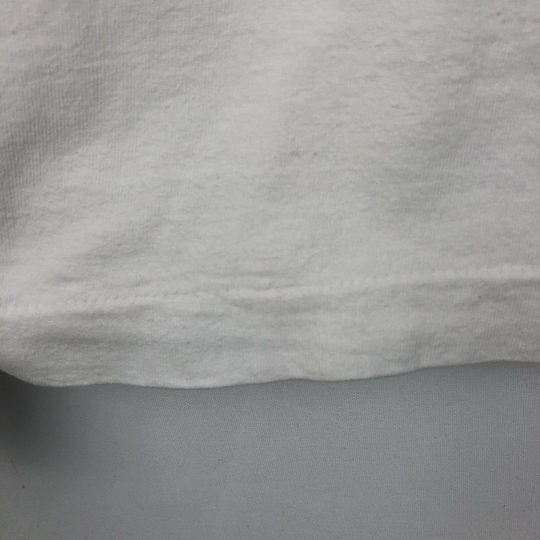 90'S Fruit of the Loom Animal Pattern Fish Print T-Shirt, Made in USA, Men's XL equivalent, Vintage cotton white type Vintage Second Hand