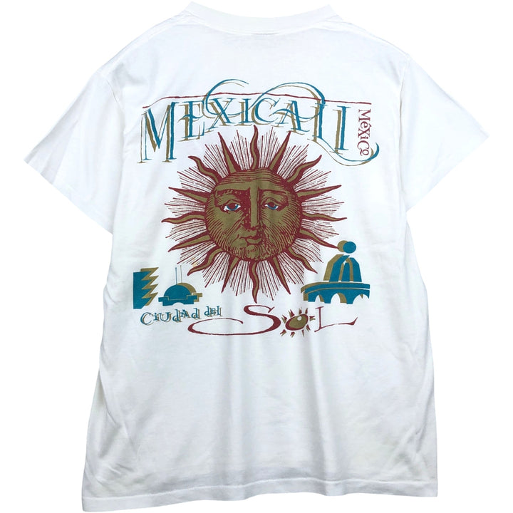 90'S Vintage Printed T-Shirt, Men's XL unclear white type Vintage Second Hand