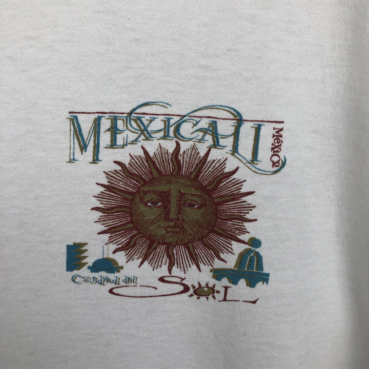 90'S Vintage Printed T-Shirt, Men's XL unclear white type Vintage Second Hand